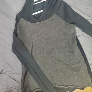 Fox knit back sweater